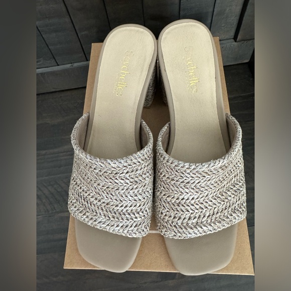 Seychelles Tapia Raffia Sandal Sz 7 - Picture 5 of 8